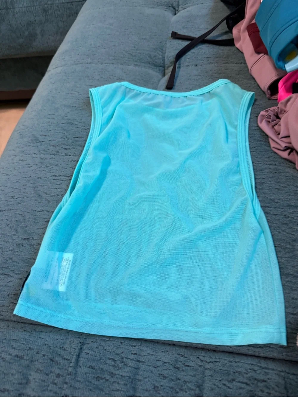 Tiger Friday Lightweight Sheer Sleeveless Tank - Child Large